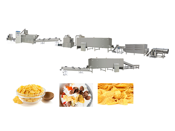 早餐谷物玉米片生产线